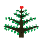 Fingerprint Christmas Tree